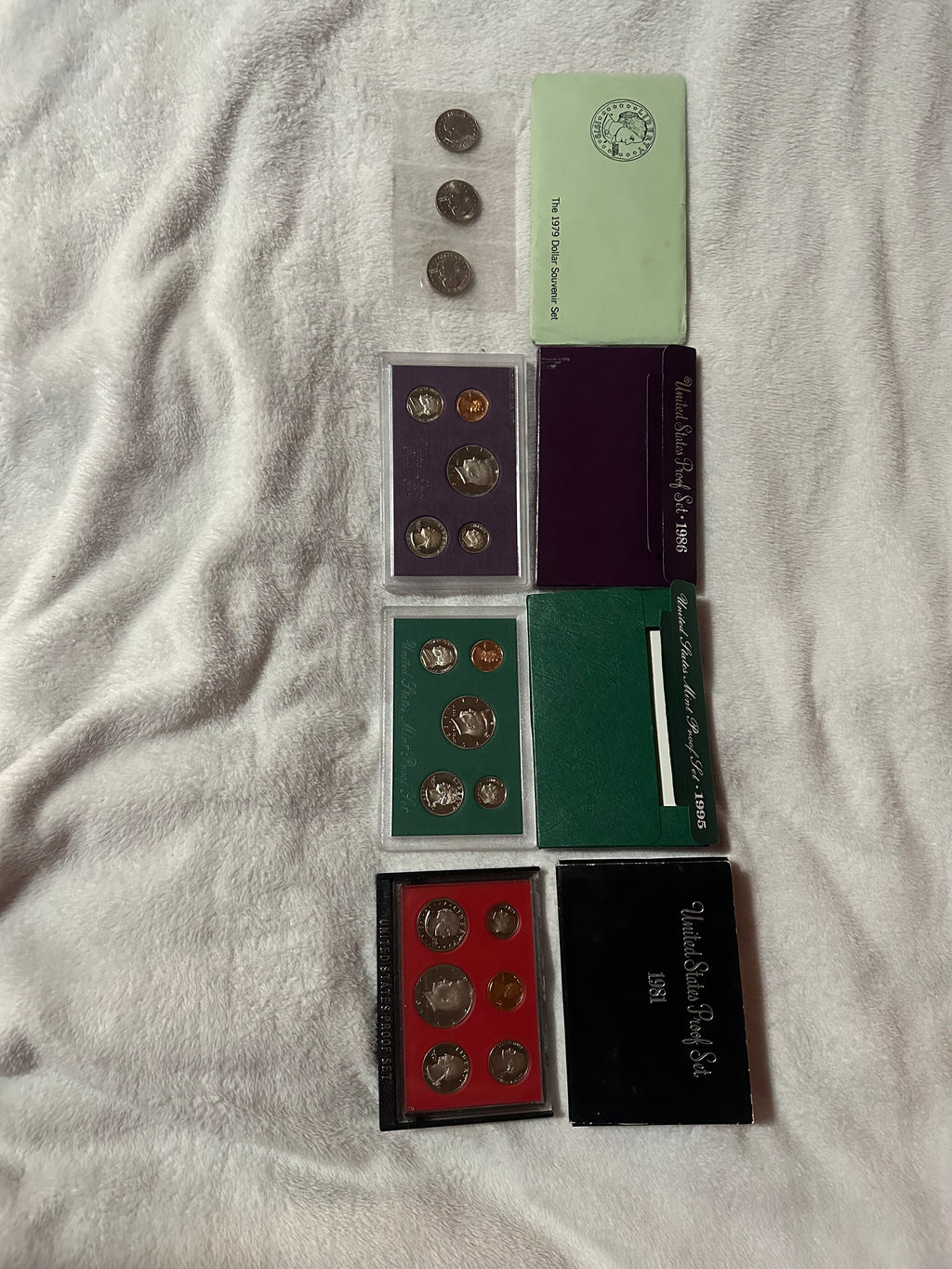 15 Set Lot Of Proof Sets * Us Mint & Bicentenal Coins * 1976-2009 * Uncirculated
