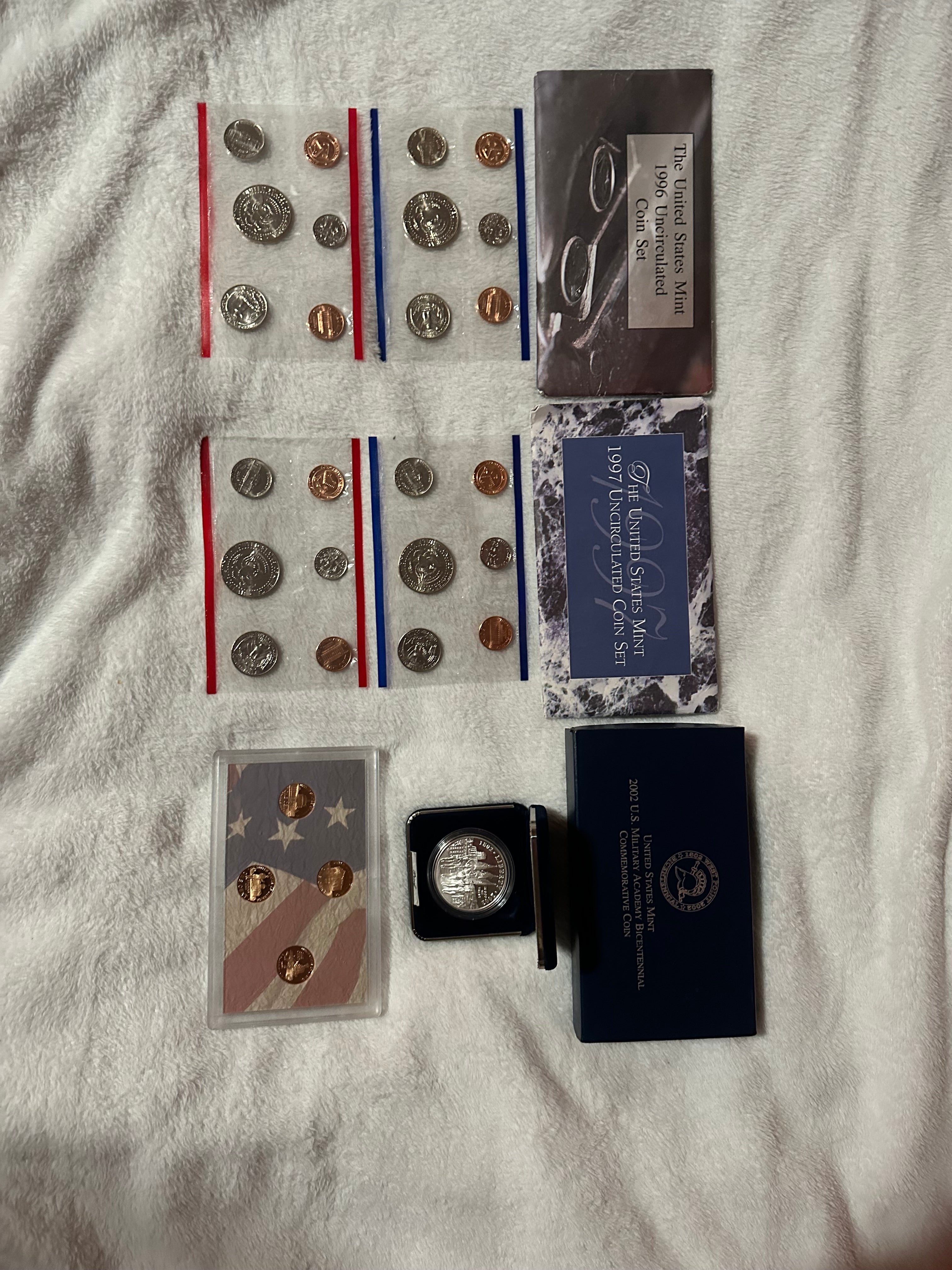 15 Set Lot Of Proof Sets * Us Mint & Bicentenal Coins * 1976-2009 * Uncirculated