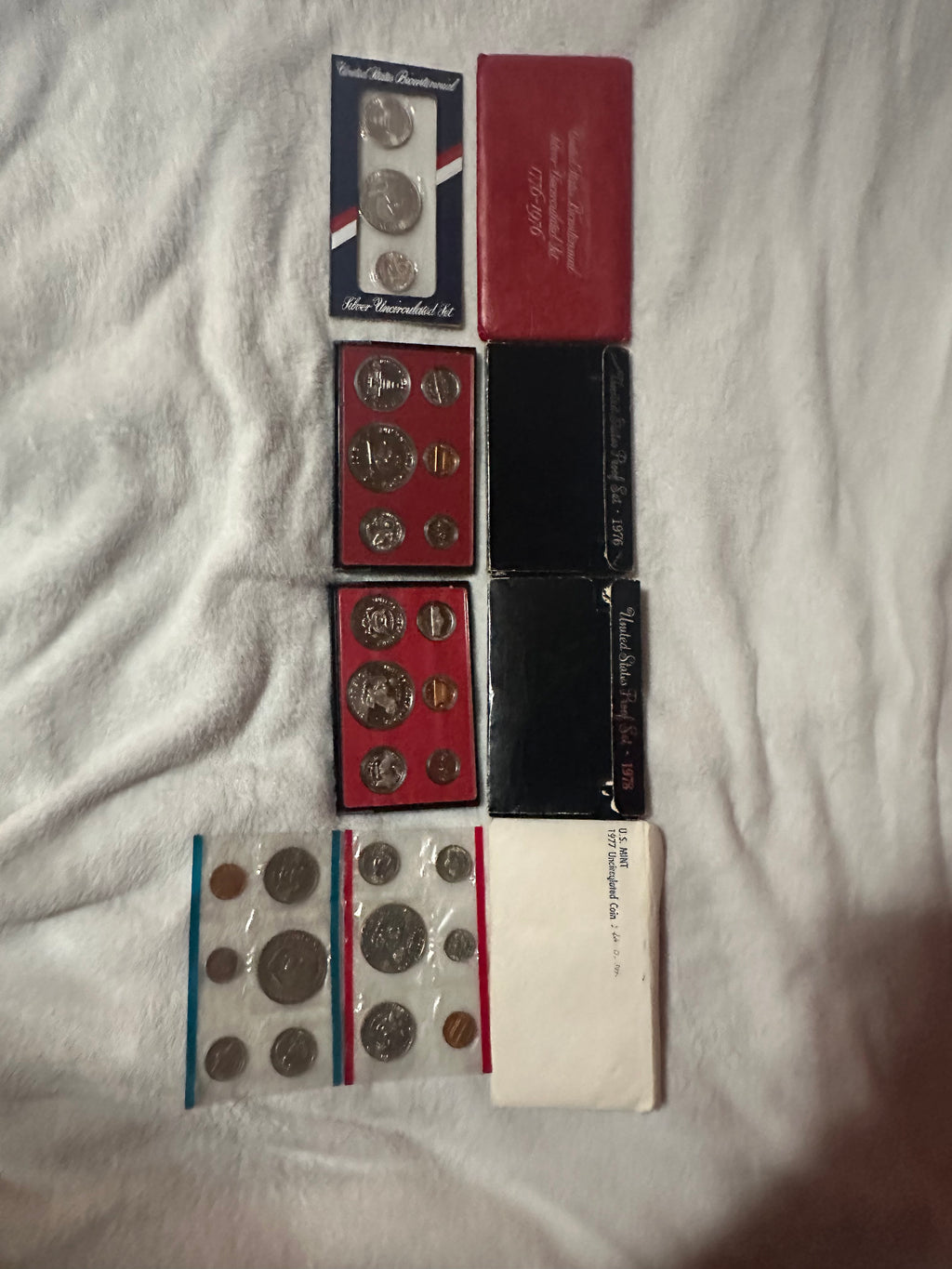 15 Set Lot Of Proof Sets * Us Mint & Bicentenal Coins * 1976-2009 * Uncirculated
