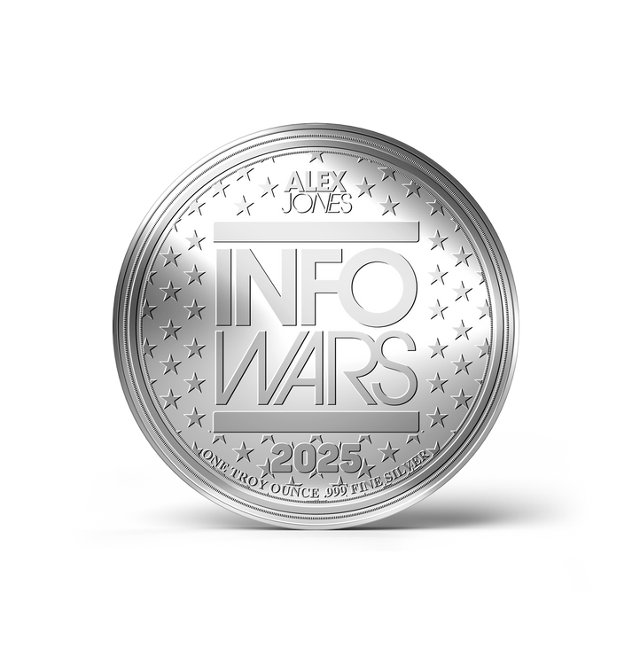 INFOWARS Alex Jones Signature .999 Fine Silver 1 oz Coin - Limited Edition 2025